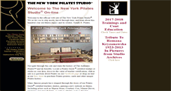 Desktop Screenshot of pilates-studio-ny.com